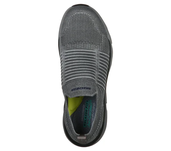 Skechers Men's Relaxed Fit Delmont Jenko Sneaker - Charcoal