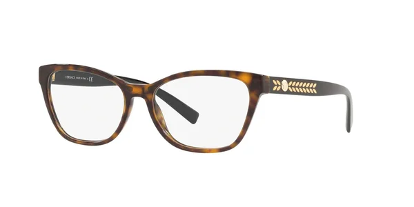 Versace VE3265 Eyeglasses - Dark Havana (108)