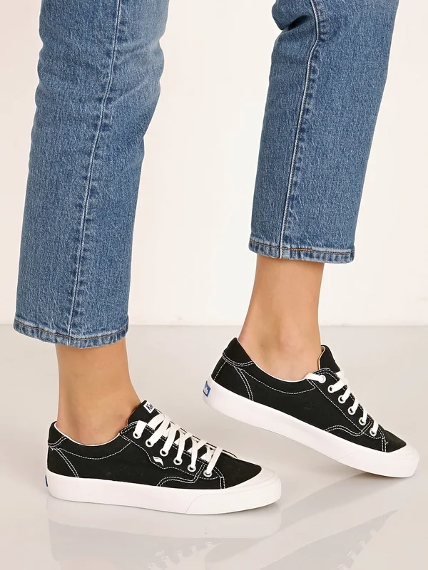 Keds Crew Kick 75 Canvas Sneaker Black