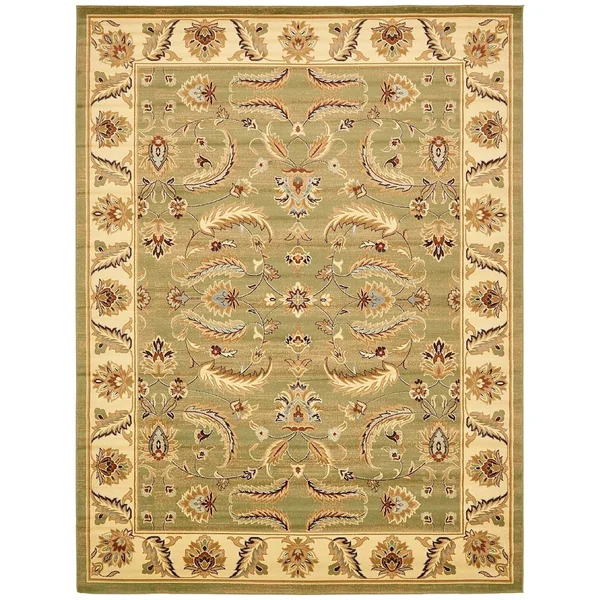 RugPal Odyssey Traditional Area Rug Collection 10&x13& in Sage Color
