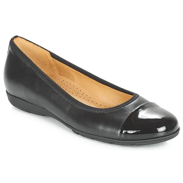 Gabor Raspa 64-161-57 Black Leather 5 UK Womens Pumps