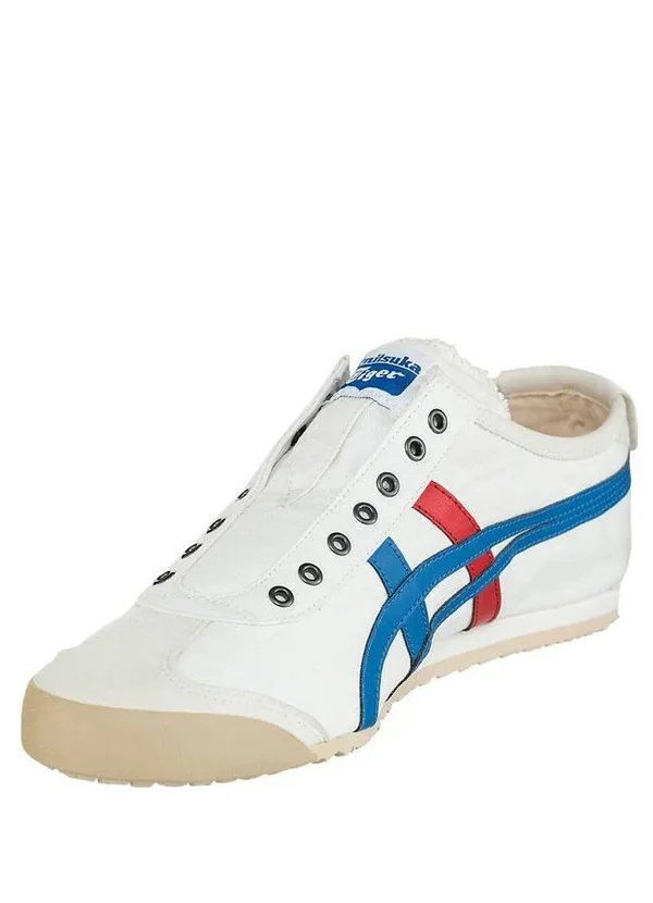 Onitsuka Tiger, Mexico 66 Slip-On, White/Tricolor