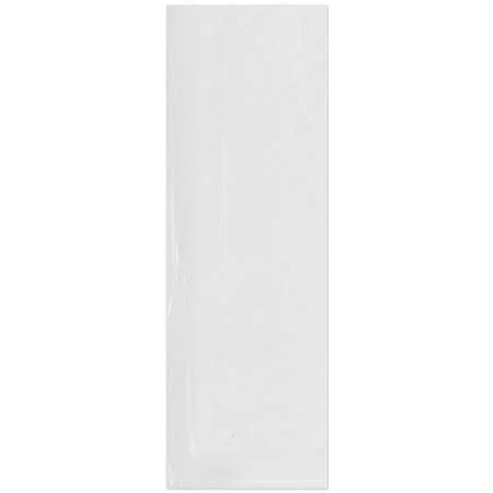 Plymor Flat Open Clear Plastic Poly Bags, 2 mil, 6 inch x 18 inch, Men's, Size: Case of 1000
