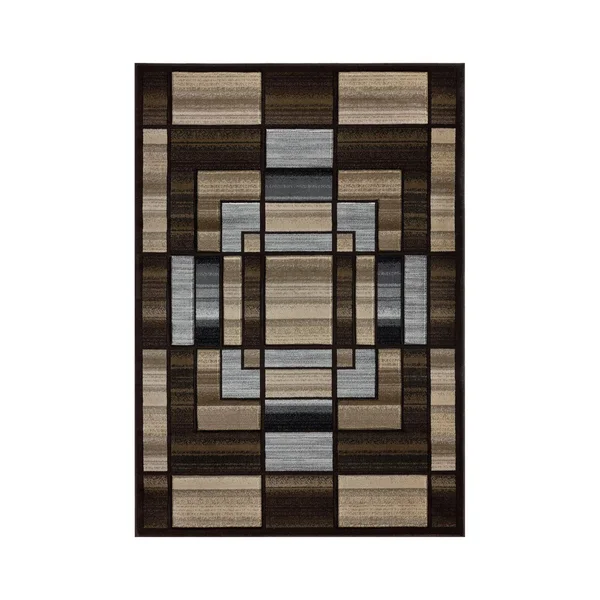MDA Rugs Orelsi Orelsi Mosaic Polyester Area Rug 4&7x22x6& Rug