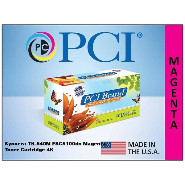 Premium Compatibles Toner Cartridge - Alternative for Kyocera TK-540M - Magenta