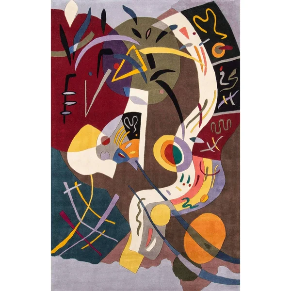 Momeni New Wave NW-61 Multi Rug - 2 ft 6 in x 8 ft Runner