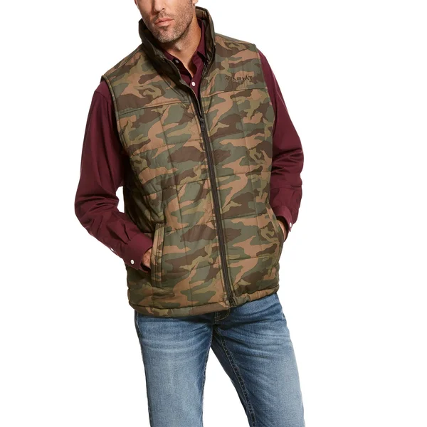 Ariat Men's Crius Camouflage Insulated Concealed Carry Vest 10028370