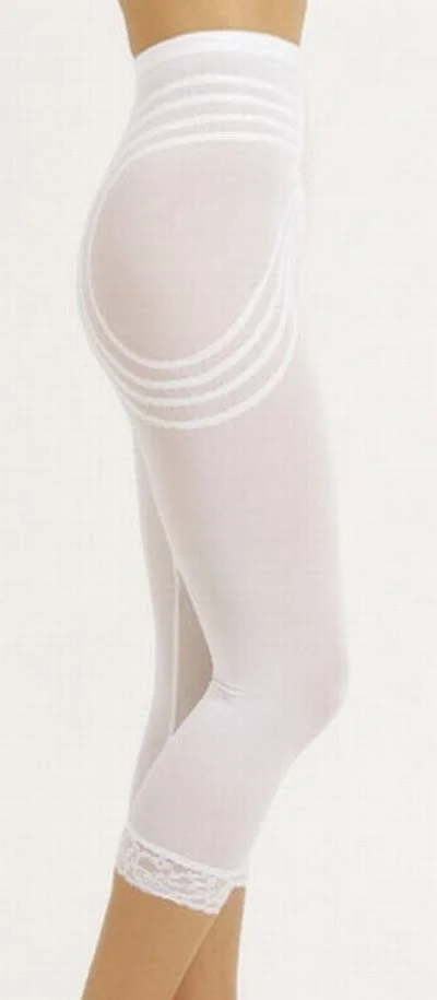 Rago White Leg Shaper/ Pant Liner- Firm Shaping