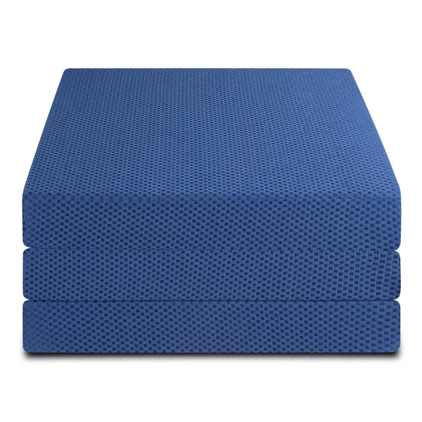 Sleeplanner Memory Foam 4-Inch Tri-Fold Topper