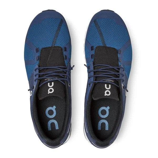 on Men's Cloud Running Shoes - Midnight/Ocean - 12.5