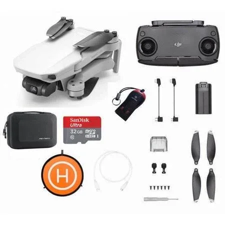 DJI Mavic Mini Portable Drone Quadcopter Starters Combo Bundle