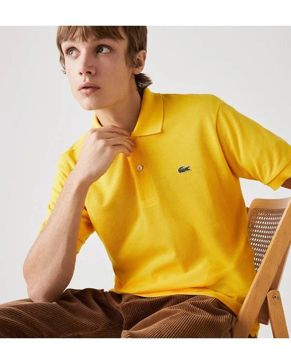 Lacoste Men's Short Sleeve L.12.12 Pique Polo Shirt