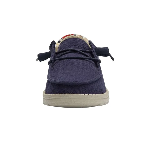 Hey Dude Wendy Funk Women's Shoes Chambray Navy : 9 M