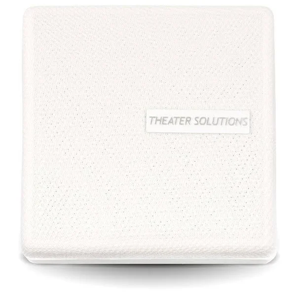 Theater Solutions TS30W Mountable Indoor Speakers White Bookshelf 3 Pair Pack
