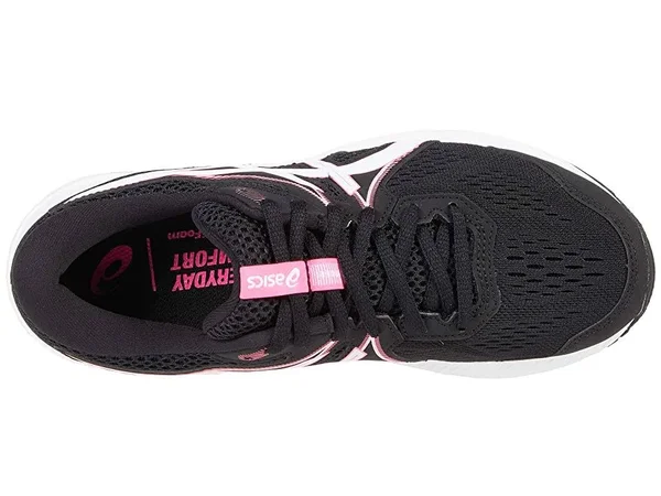 Asics Women's GEL-Contend 7 Running Shoes, Black/Hot Pink