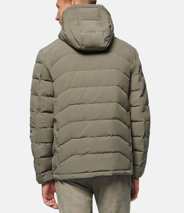 Marc New York Men's Claxton Packable Down Hooded Jacket - Gunmetal