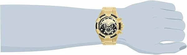 Invicta Bolt Chronograph Black/Gold Dial Men's Watch 25543