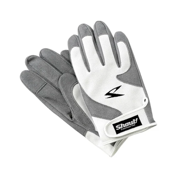 Shout 15-JG Gloves Jigging Short Fine Mesh White Size LL (8048)