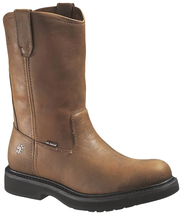 Wolverine Men's Ingham Durashocks Wellington Work Boot Brown, 14, M