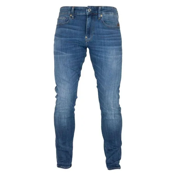 G-Star Raw Revend Skinny Jeans - Elto Medium Indigo Aged Superstretch Jeans