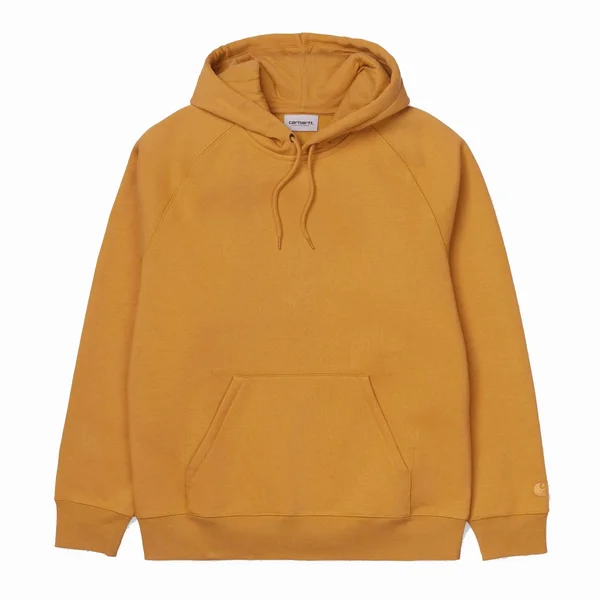 Carhartt WIP Hooded Chase Sweatshirt - Winter Sun L