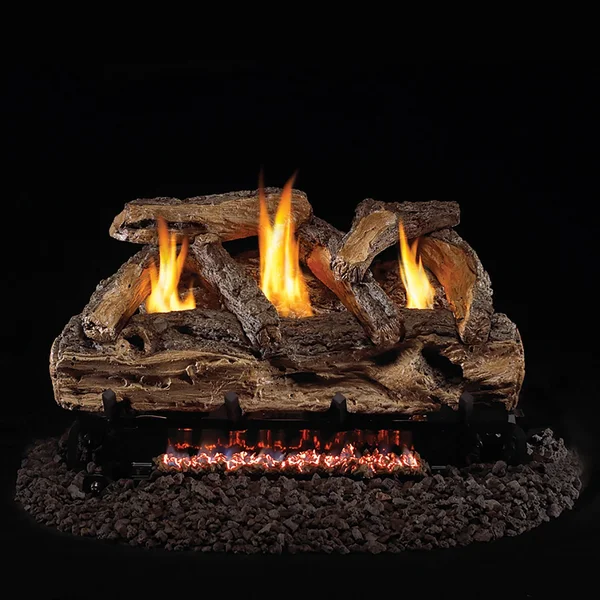 Real Fyre Vent-Free Split Oak GAS Logs - 20x22