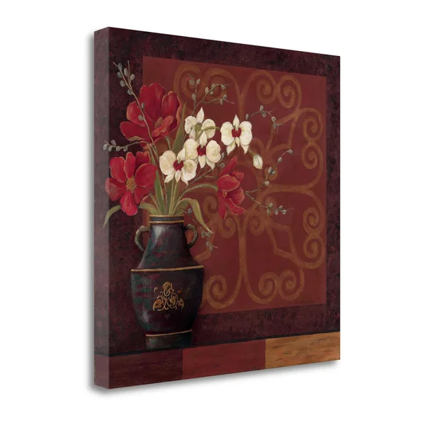 Tranquil Bouquet I by Jo Moulton, 24x22 x 24x22 Fine Art Giclee Print on