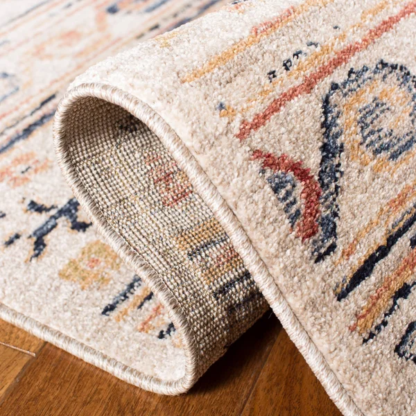 Safavieh Charleston CHL421A Ivory - Rust Area Rug