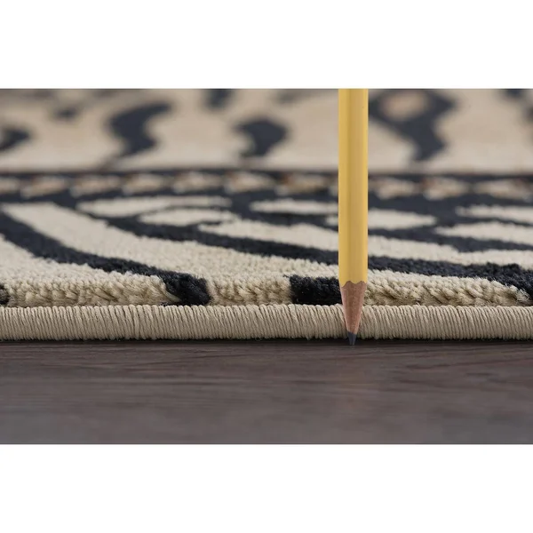 Bliss Rugs Serena Contemporary Indoor Area Rug - Size: 5& x 7&