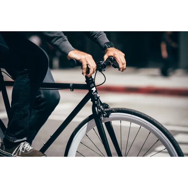Golden Cycles Domino Black Single Speed Fixie Bike 59 cm