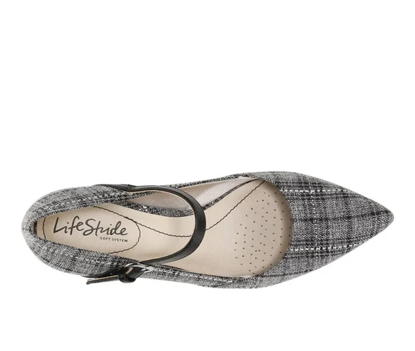 LifeStride Sandrine Women's Mary-Jane Pumps - Size: 6.5, Black
