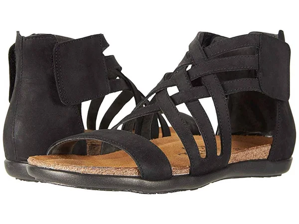 Naot Women's Marita Black Velvet Nubuck 40