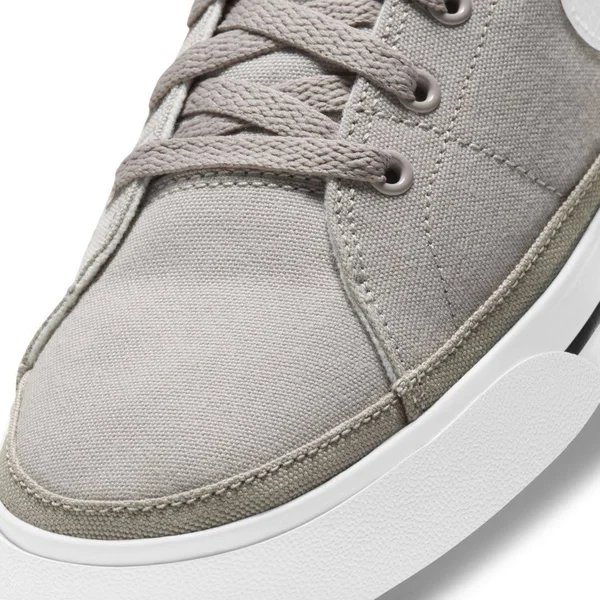 Nike Court Legacy Canvas Men's Shoes, Grey/White, Size: 8