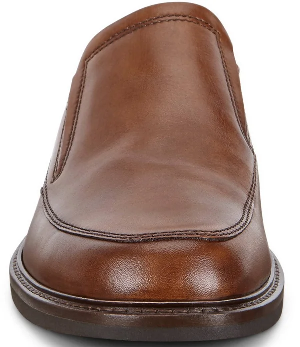 Ecco Men's Holton Apron Toe Slip on Amber, 42