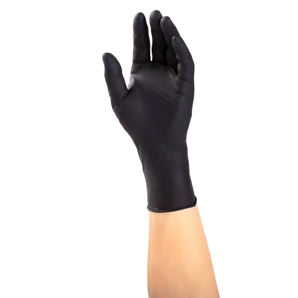 Case of 1000 Large Black Widow Powder Free Nitrile Medical Exam Gloves