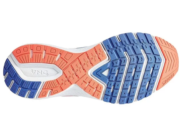 Brooks - Ravenna 11| Women's Blue/Coral, 9.5