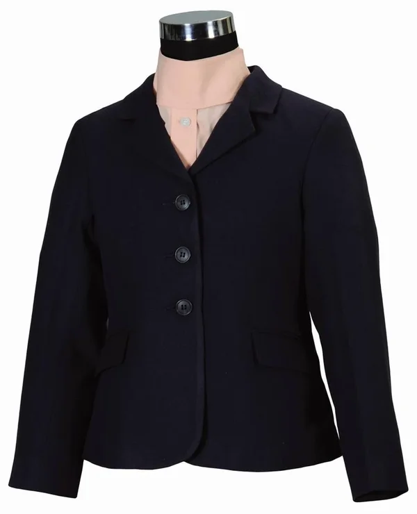 TuffRider Children's Starter Show Coat - 14, Black
