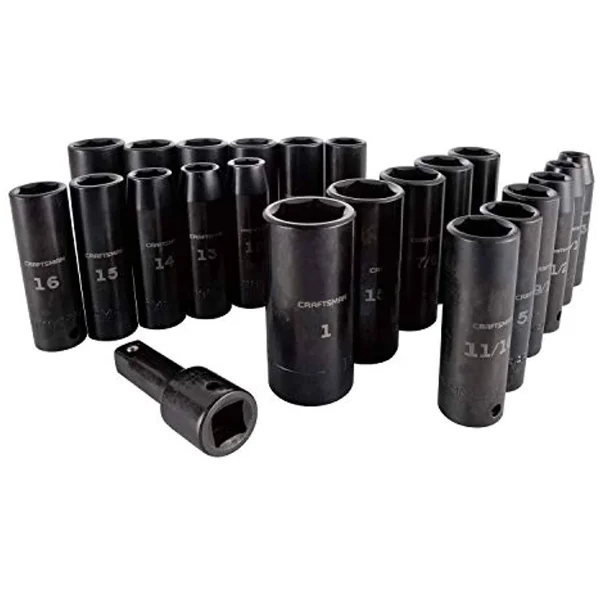 Craftsman Deep Impact Socket Set - 23 Piece