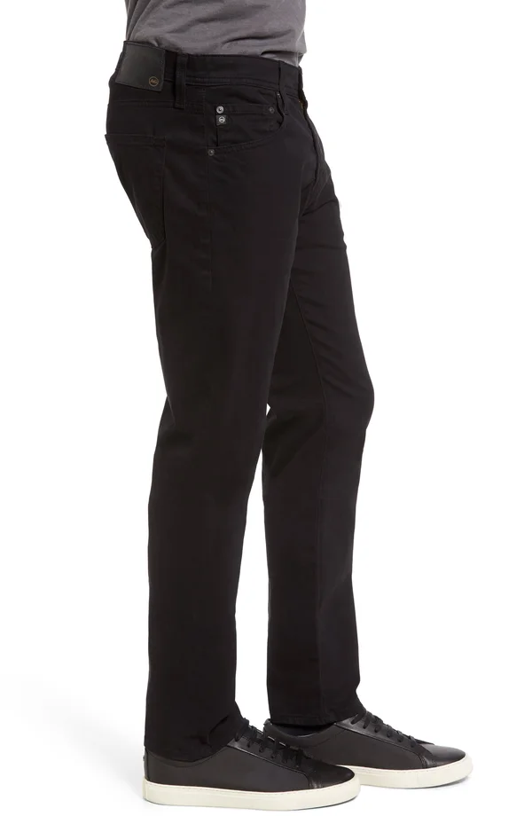 Ag Tellis Sud Modern Slim Fit Stretch Twill Pants Super Black