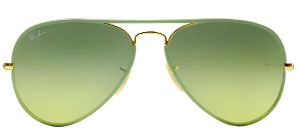 Ray Ban Aviator Green/Gold 58mm