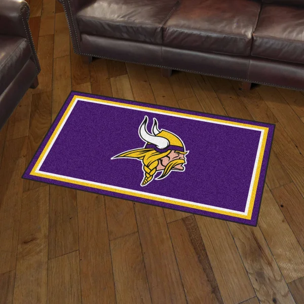 NFL - Minnesota Vikings 3& x 5& Rug