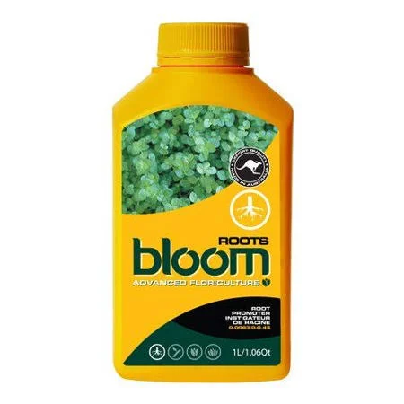 Bloom Roots Natural Rooting Stimulator - 1L - Cloning Hormone for Jumpstarting Plantings, Seedling, Trees, and Clones - Stimulate