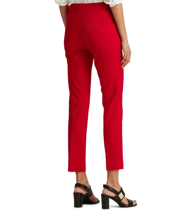 Lauren Ralph Lauren Stretch Cotton Blend Pants Polo Black - 28, 12