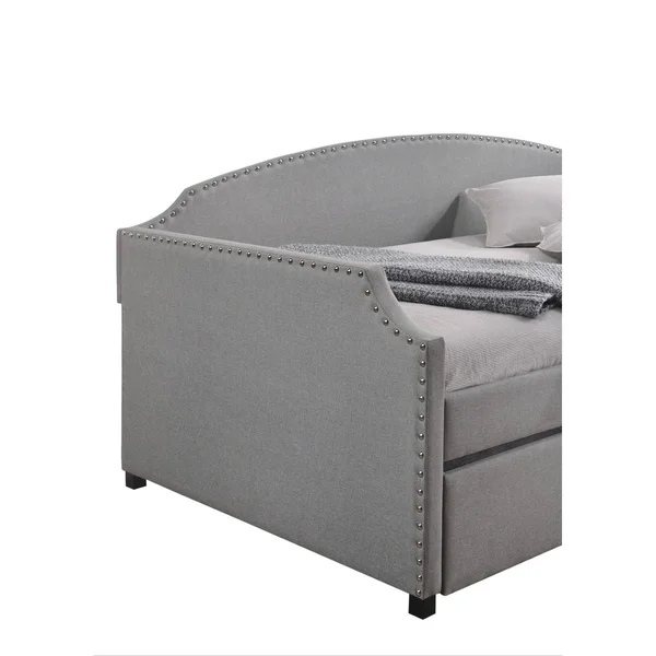 Yamna Upholstered Twin Daybed - Grey