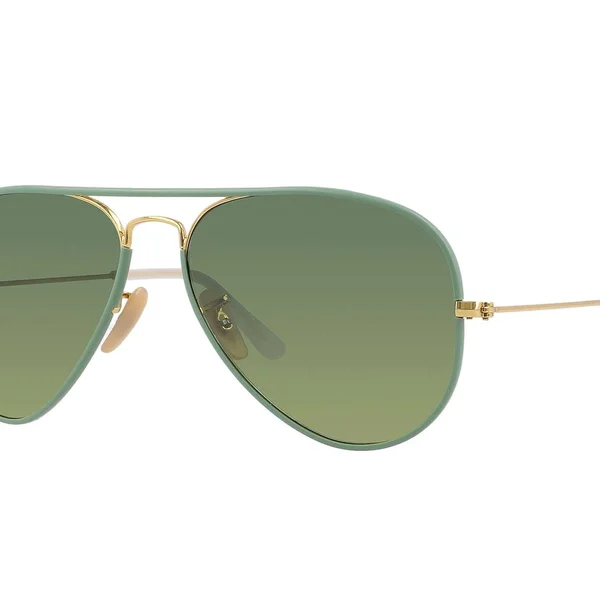 Ray Ban Aviator Green/Gold 58mm