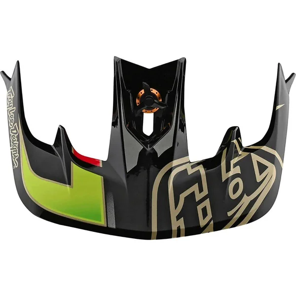 Troy Lee Designs Stage VISOR; ROPO Pink, Yellow