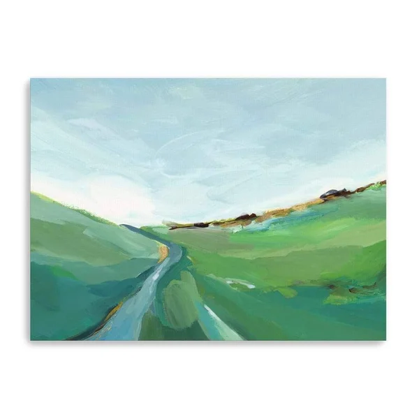 Emerald Hills Canvas Giclee 24x32 - 18" x 24" x 1.25"