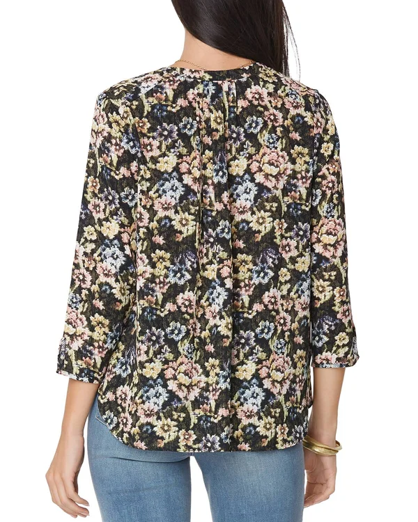 Curves 360 by Nydj Perfect Blouse, Size X-Small in Summertide at Nordstrom