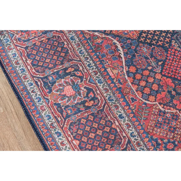 Momeni Afshar Area Rug - Navy, 5& x 7&6x22