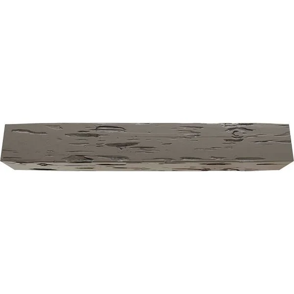 Ekena Millwork MANUPC06X08X84BD 6x22H x 8x22D x 84x22W Pecky Cypress Faux Wood Fireplace Mantel - Burnished Honey Dew